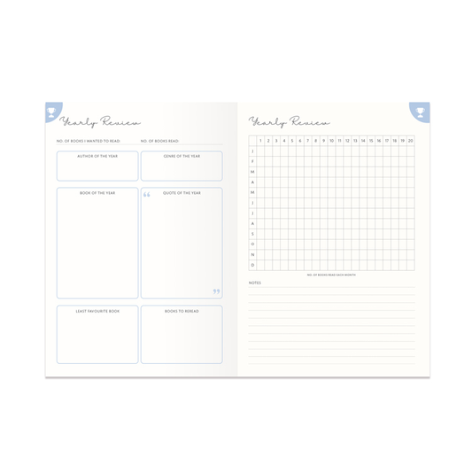 Just One More Chapter Guided Reading Journal inside pages 2 | Bookmark & Co