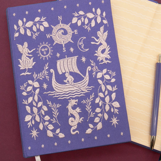 Odyssey Embroidered notebook | Bookmark & Co
