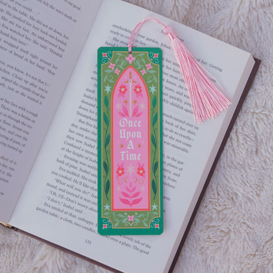'Once upon a time' bookmark, in a book | Bookmark & Co | Perfect for young readers