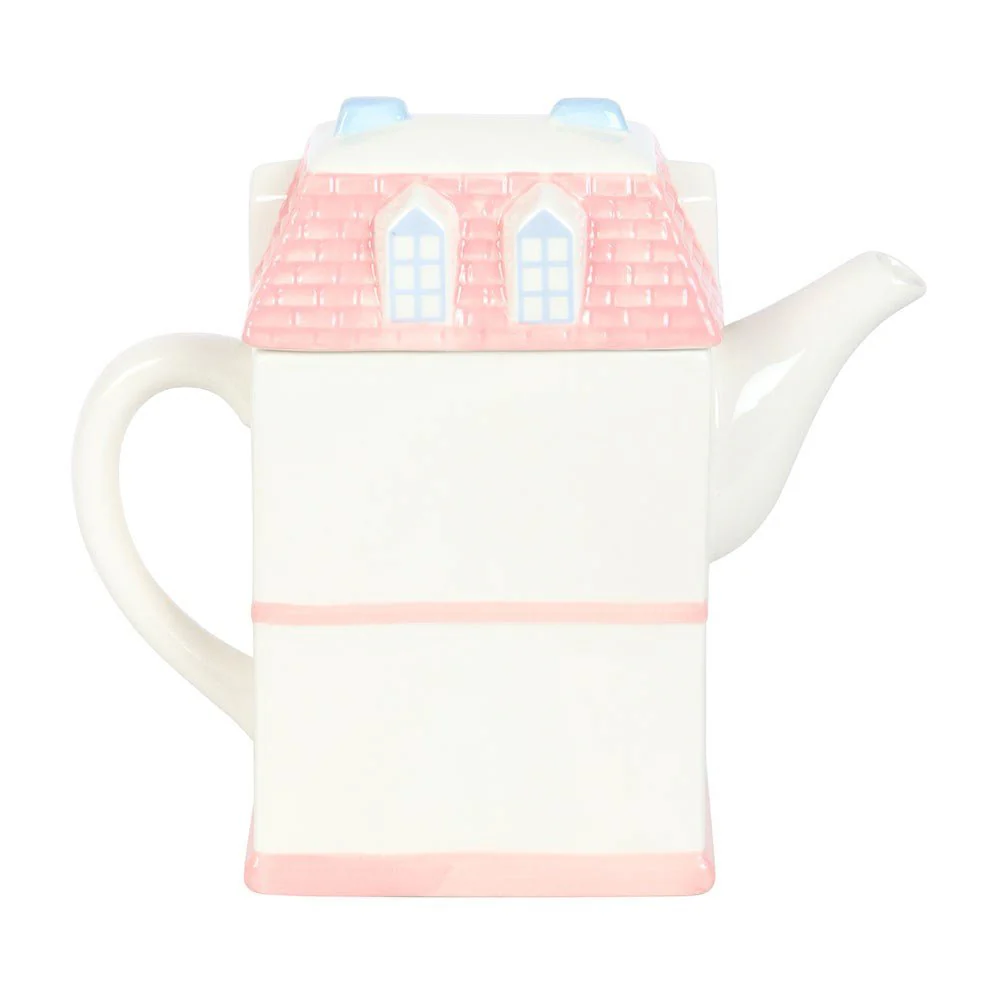 Pastel House tea pot rear | Bookmark & Co
