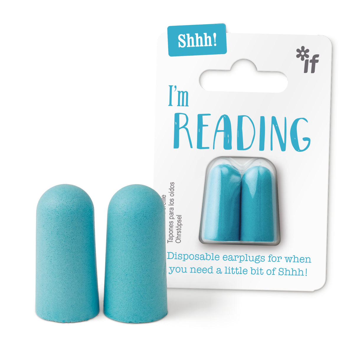blue ear plugs