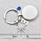 ACOTAR keychain with star and 