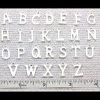 Alphabet letter charms 