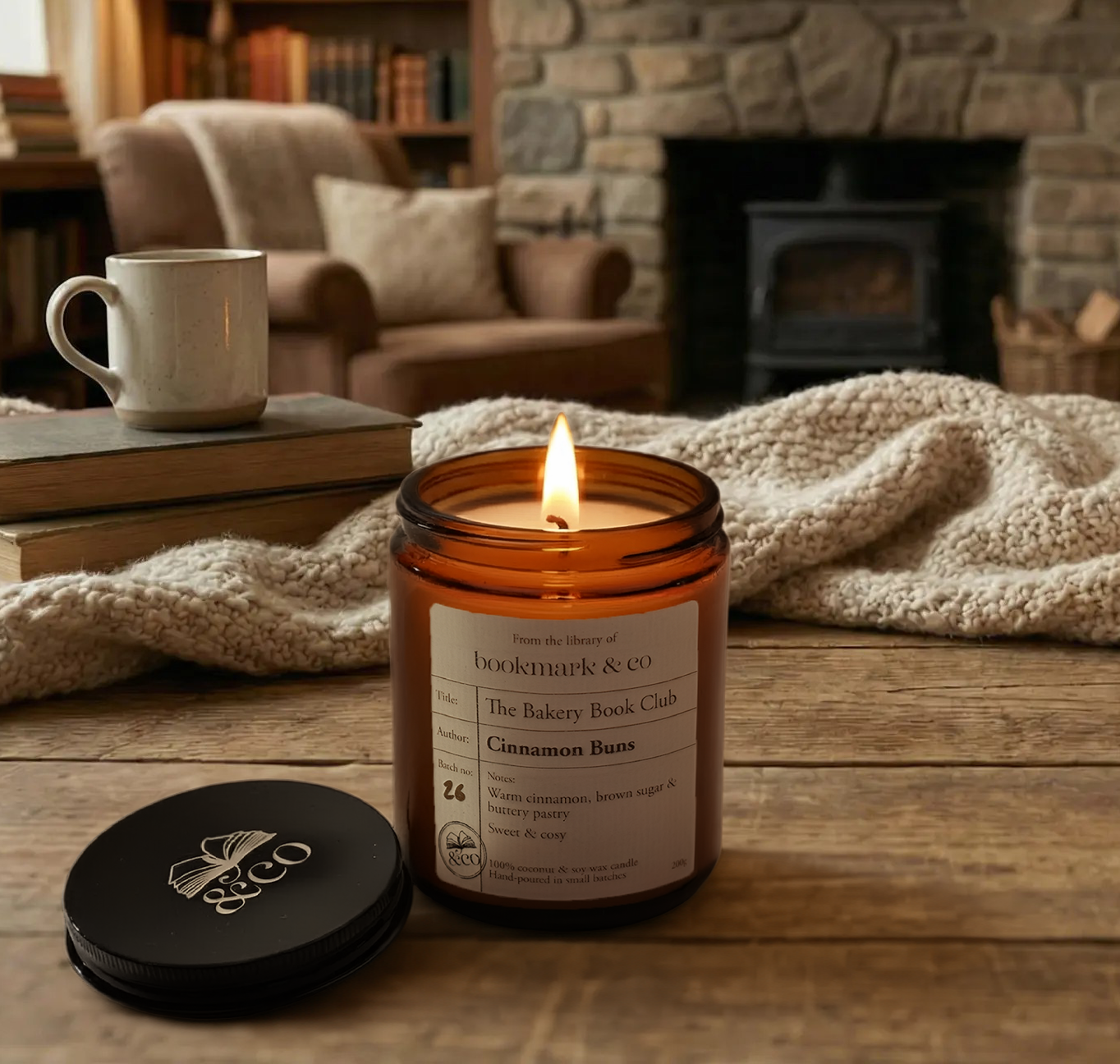 The Bakery Book Club candle | Bookmark & Co