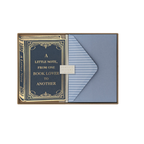 Book Lover note cards and envelopes in packaging | Bookmark & Co