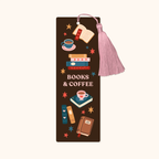 Books & Coffee bookmark | Bookmark & Co