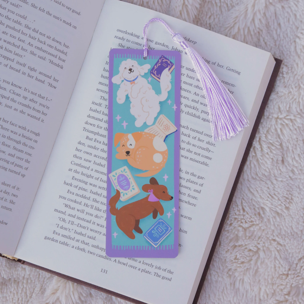 Dog bookmark | Bookmark & Co | perfect for younger readers