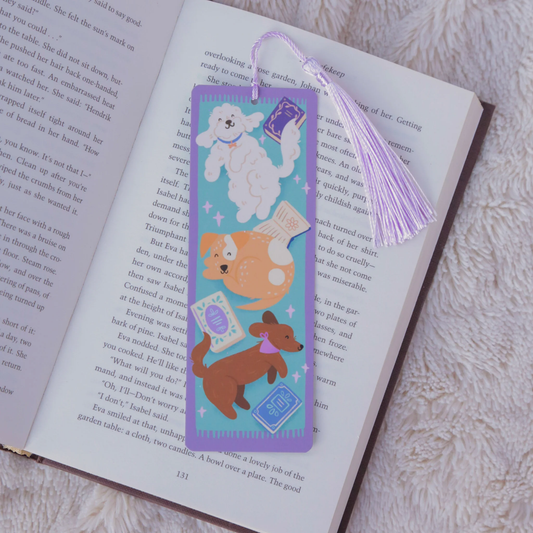 Dog bookmark | Bookmark & Co | perfect for younger readers
