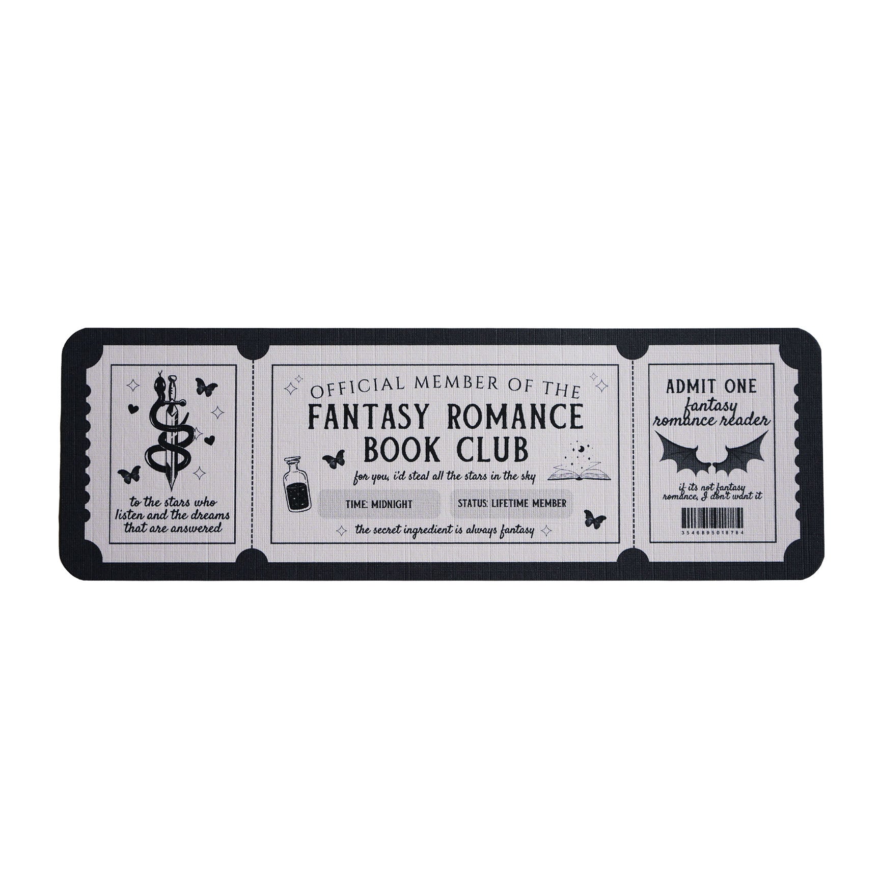 Fantasy Romance Book Club bookmark