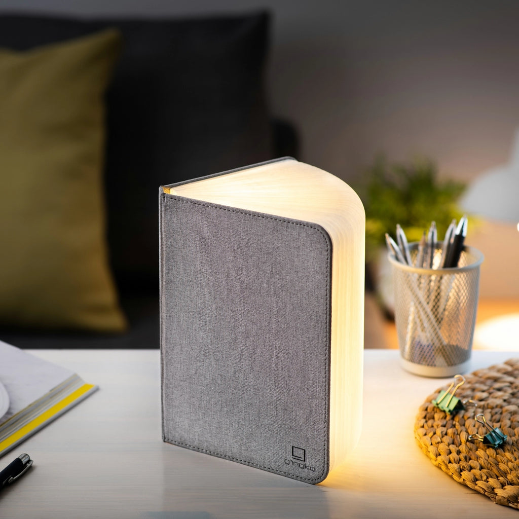 Grey book light | Bookmark & Co