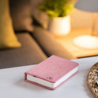 Pink folding book light closed | Bookmark & Co
