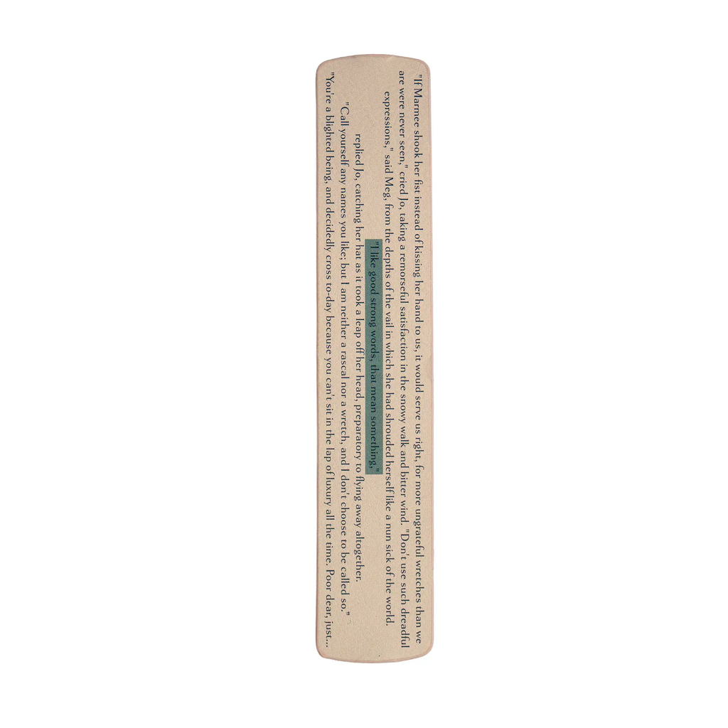 Jane Eyre bookmark rear | Bookmark & Co