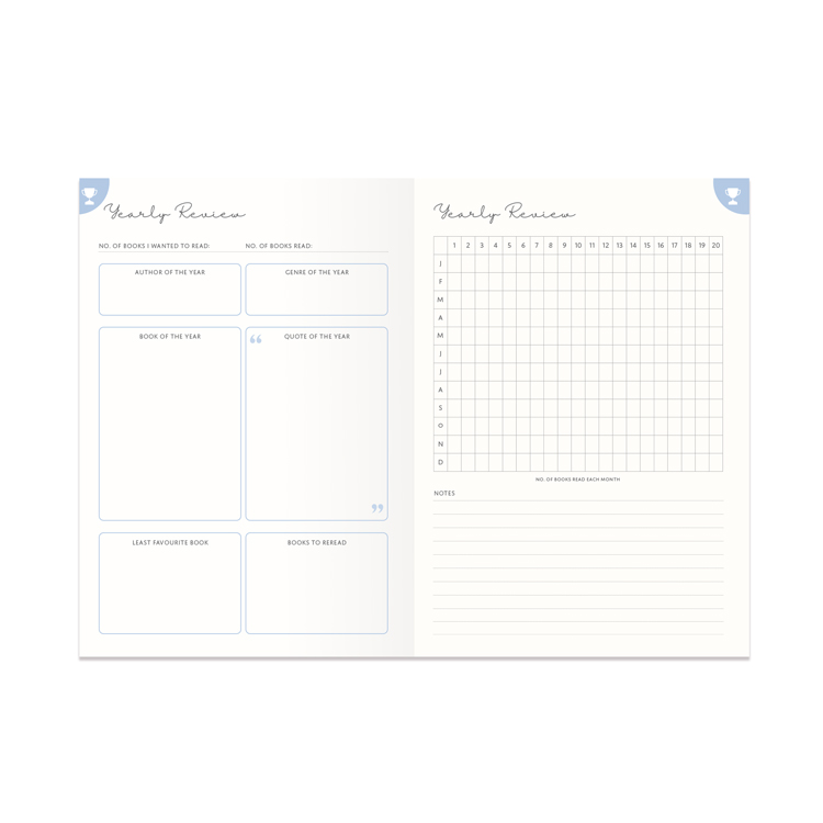 Just One More Chapter Guided Reading Journal inside pages 2 | Bookmark & Co