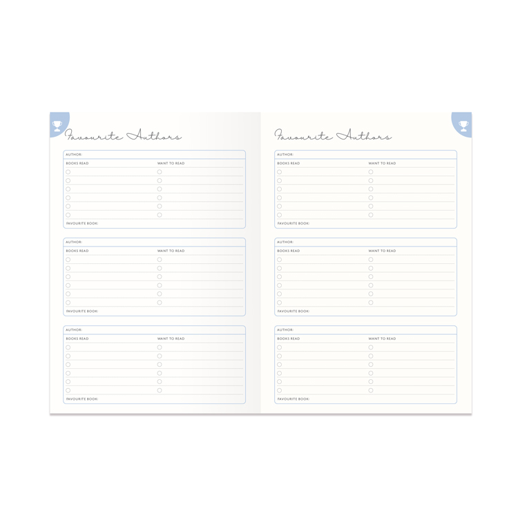 Just One More Chapter Guided Reading Journal inside pages 5 | Bookmark & Co