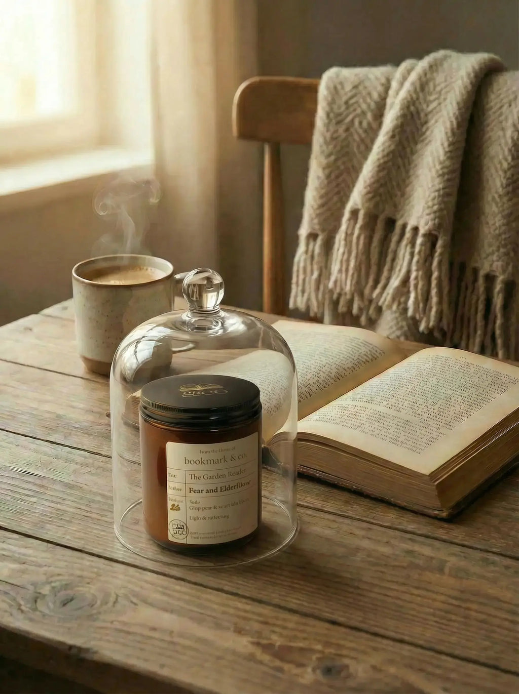 Glass candle dome | Bookmark & Co