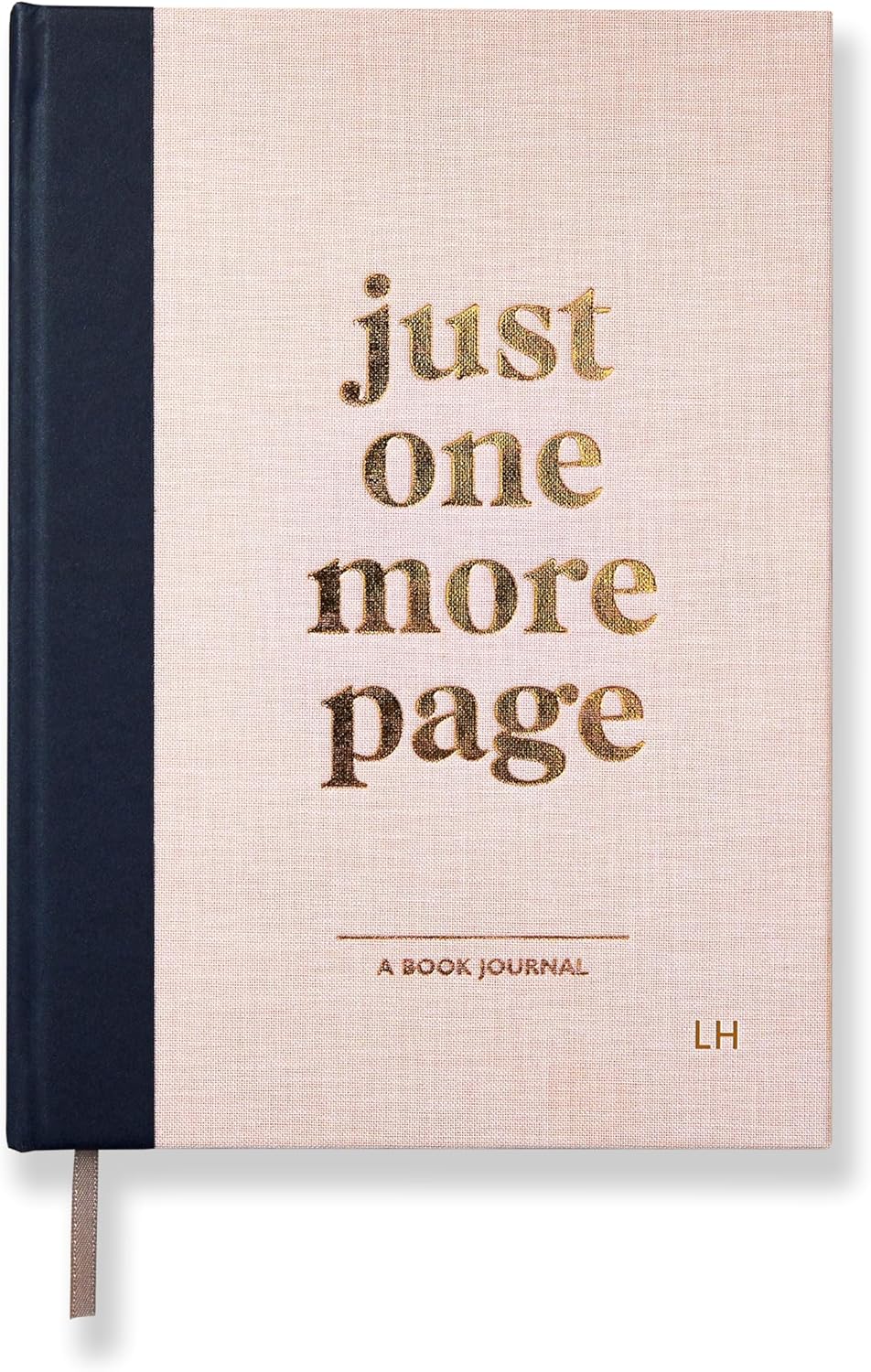 Just one more page pink journal front cover | Bookmark & Co
