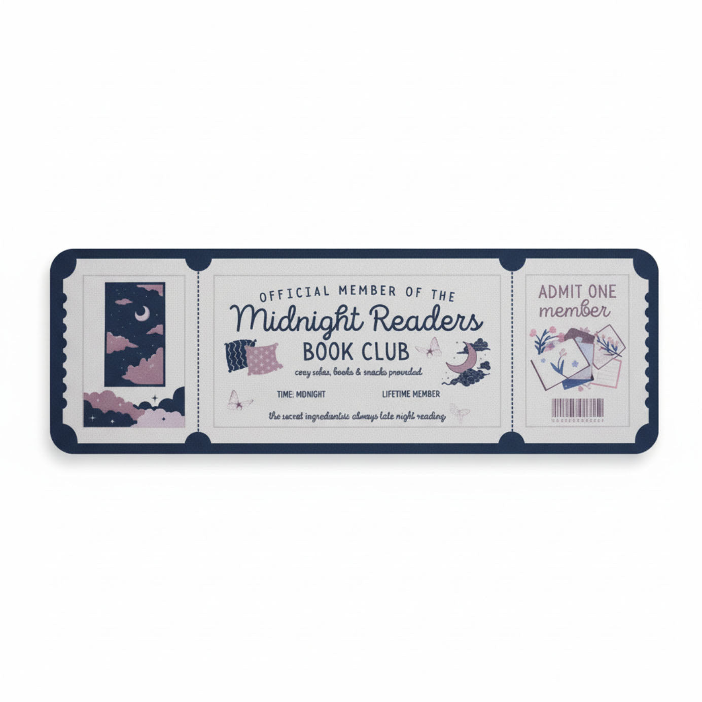 Midnight Readers Book Club bookmark