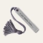 Pewter 'A new chapter begins' bookmark | Bookmark & Co
