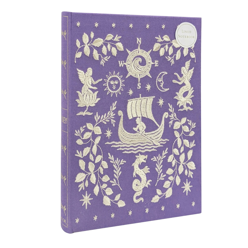 Odyssey Embroidered journal | Bookmark & Co