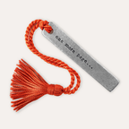 Pewter 'One more page' bookmark | Bookmark & Co