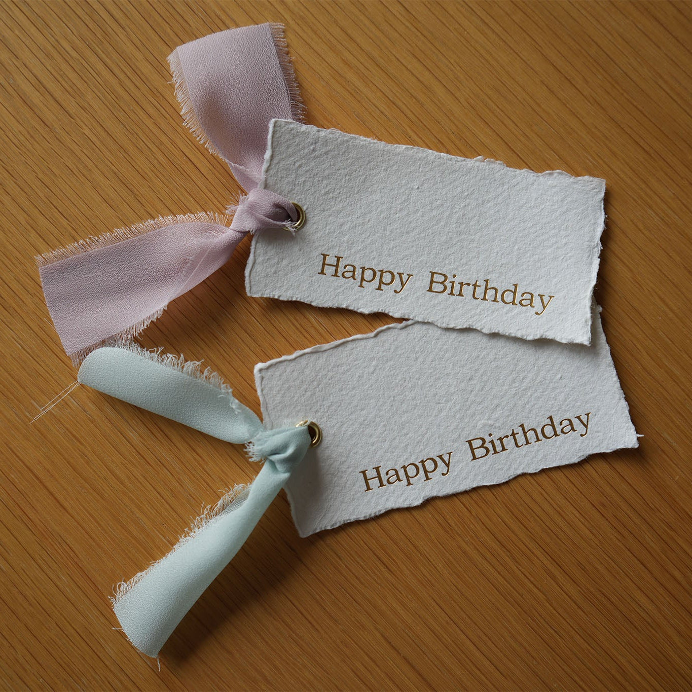 Paper bookmark with quote & ribbon | Bookmark & Co