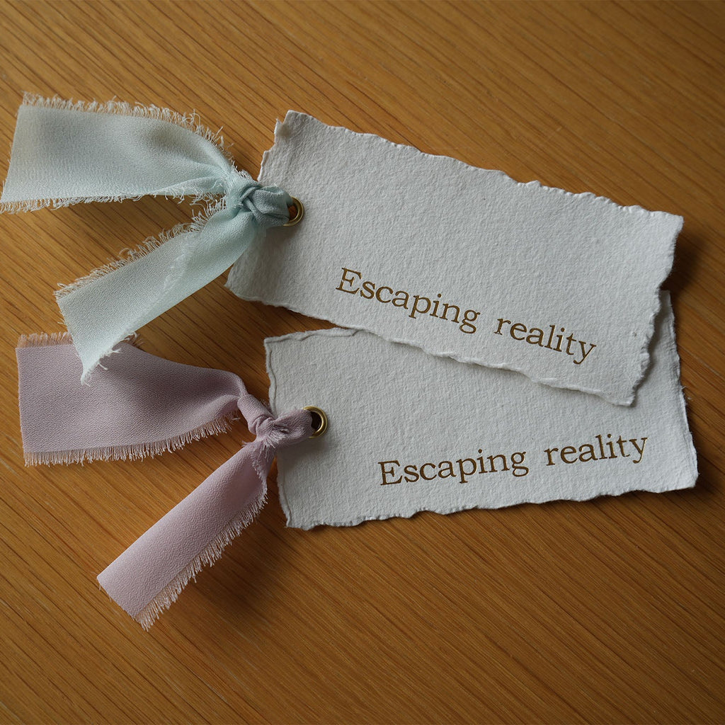 Paper Escaping reality bookmark | Bookmark & Co