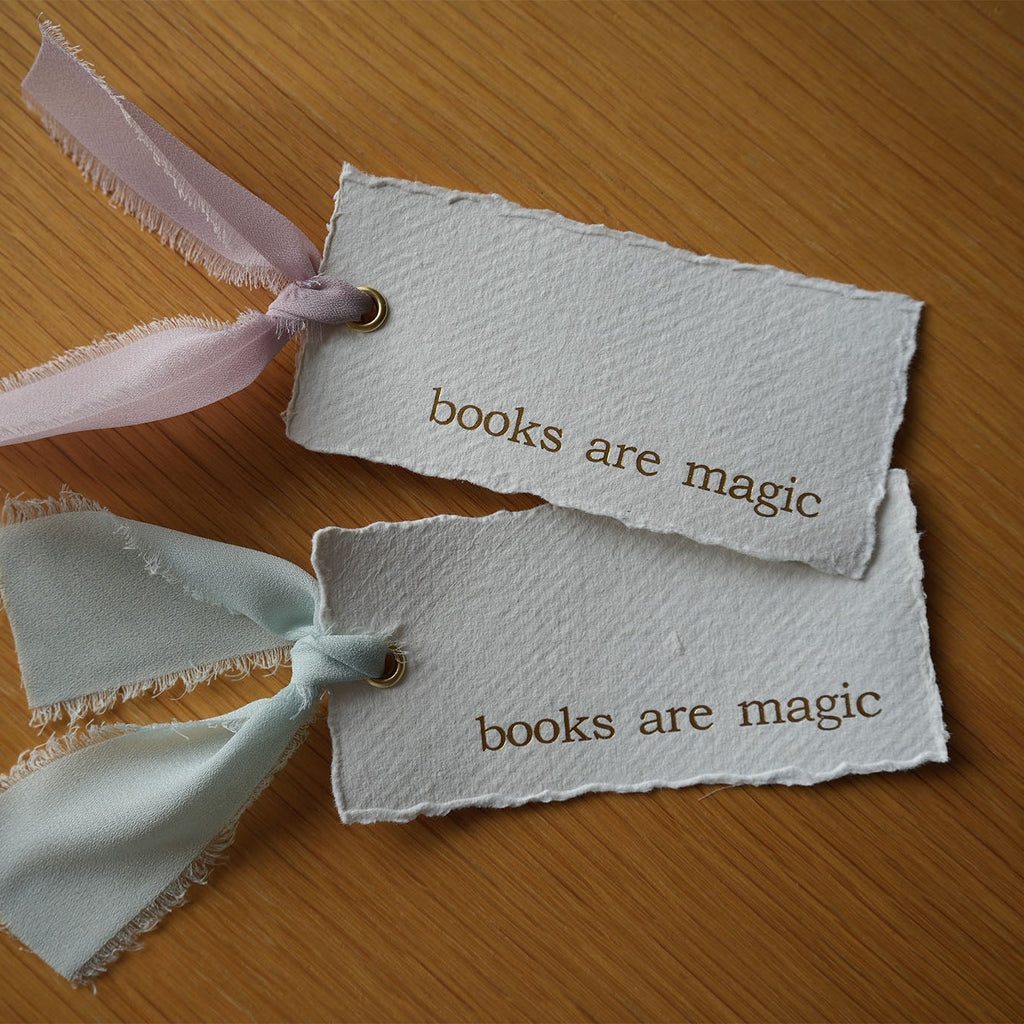 Paper books are magic bookmark | Bookmark & Co