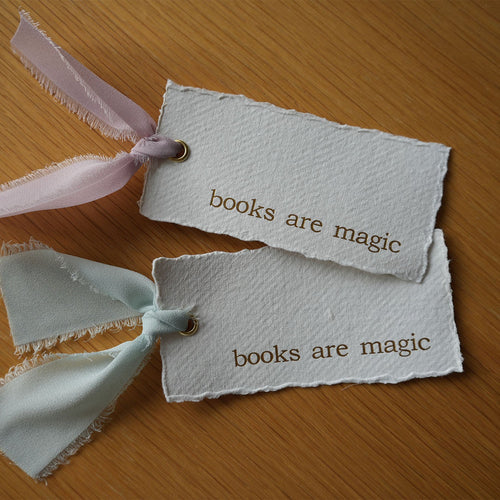 Paper books are magic bookmark | Bookmark & Co