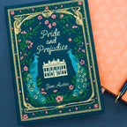 Pride & Prejudice embroidered notebook| Bookmark & Co