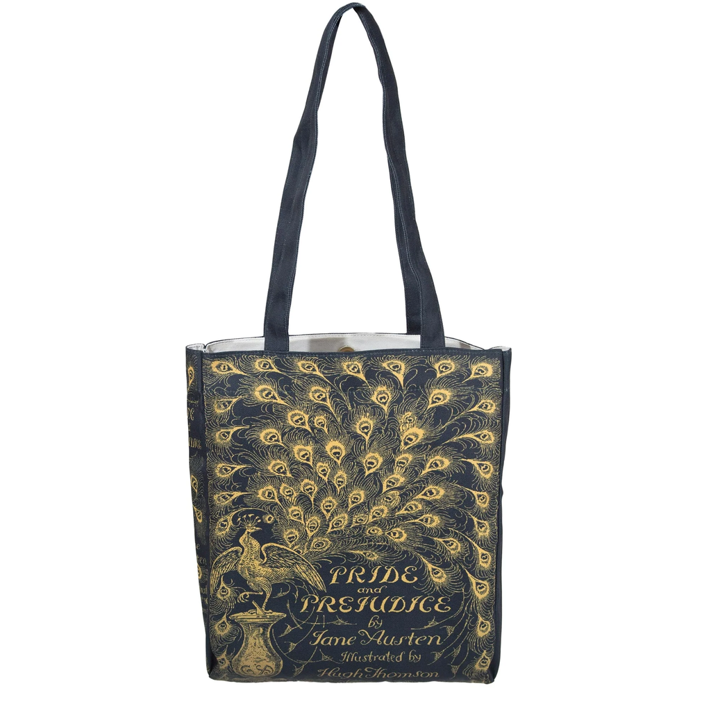 Jane Austen Pride & Prejudice tote bag front | Bookmark & Co