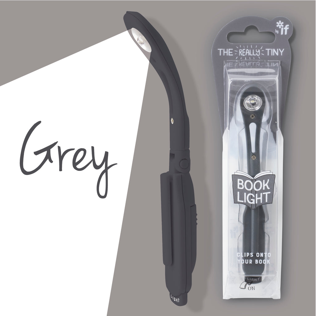Really Tiny Book Light Grey in package