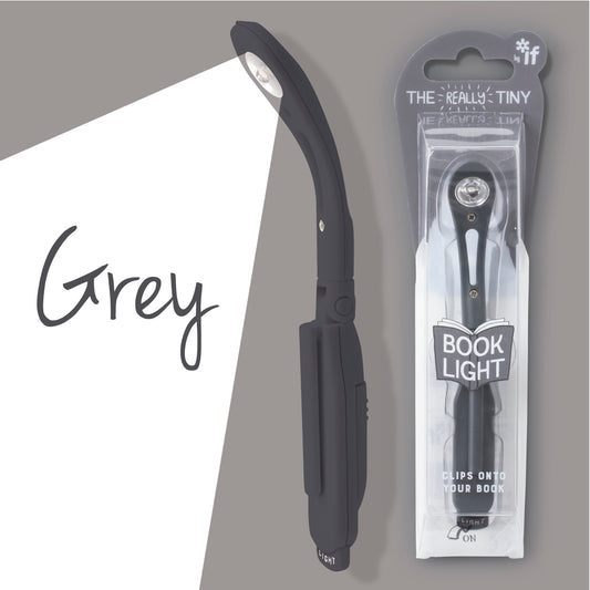 Really Tiny Book Light Grey in package