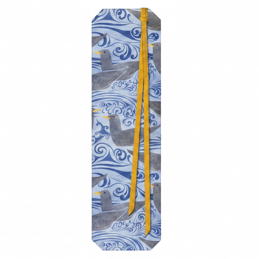 bookmark with seagull design