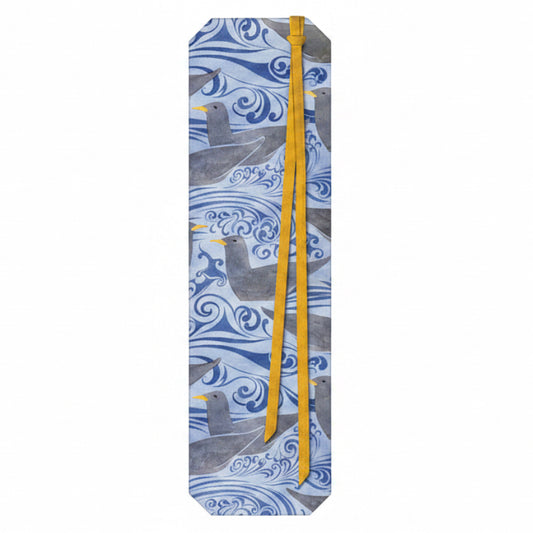 bookmark with seagull design