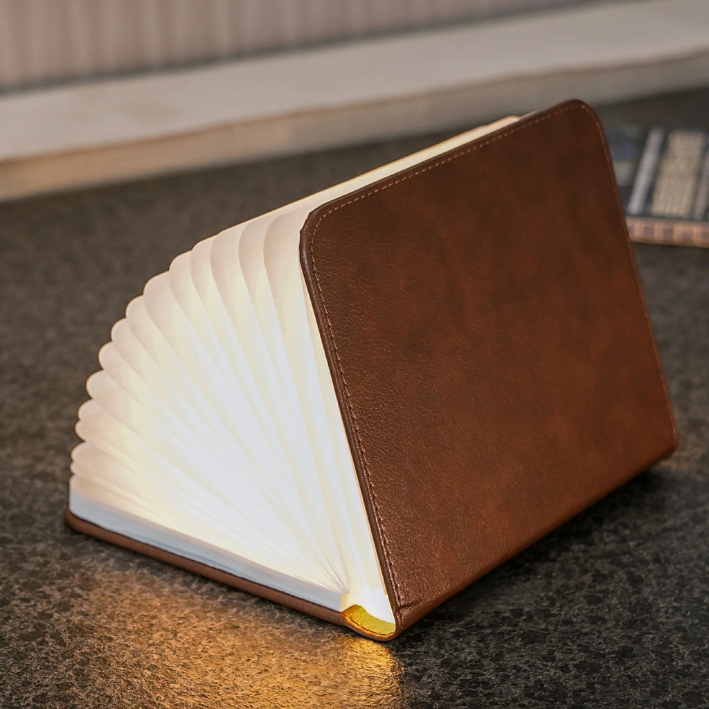 Leather book light notebook | Bookmark & Co