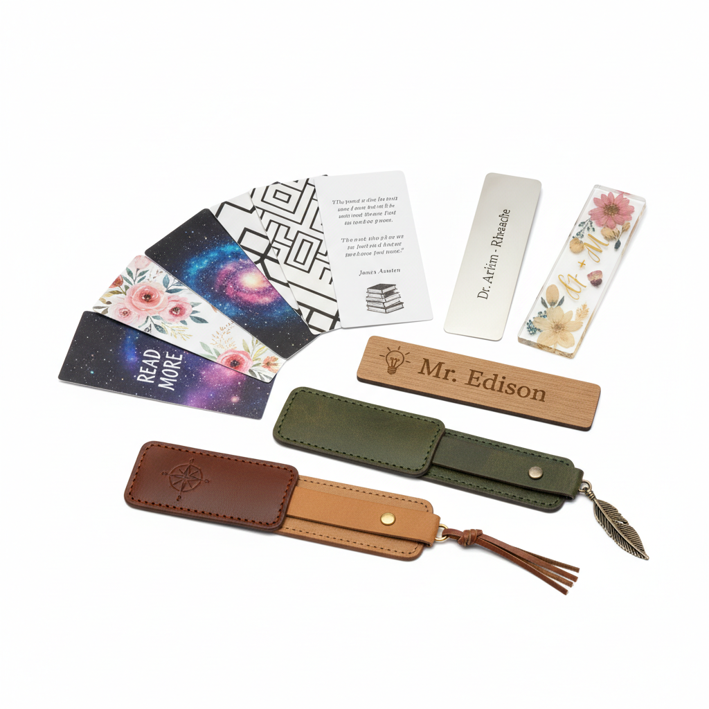 Bookmarks collection image option 2 with white background