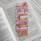 fairy stack bookmark on book background