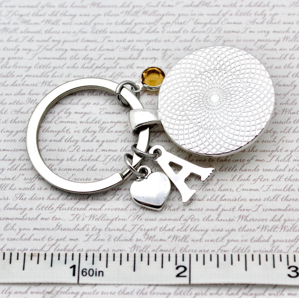 winnie the pooh keyring reverse
