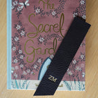 Bookmark & Co narrow dark brown leather bookmark