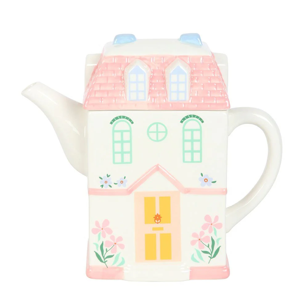 Pastel House tea pot| Bookmark & Co