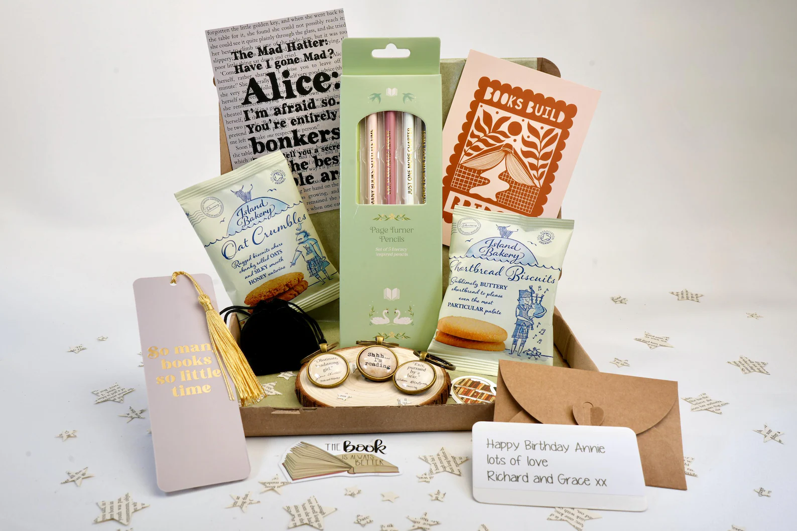 The book lovers postal gift box | Bookmark & Co